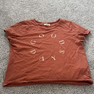Madewell - medium - Good Days Rust Brown Women's Top